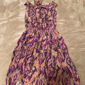 Parker Silk Racerback Dress
